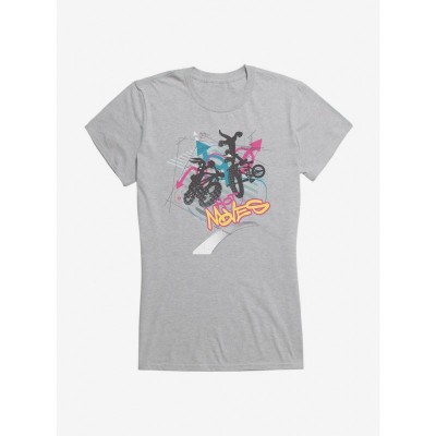 Looney Tunes Neon Girls Trendy T-Shirt
