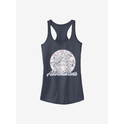 Adventurous Belle from Beauty And The Beast Girls Tank Top - BLUE