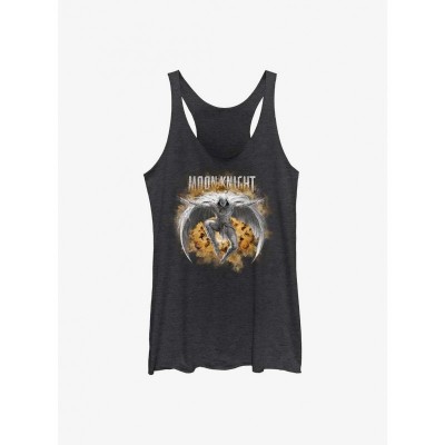 Marvel Girls Moon Knight Leaping Tank Top - Black