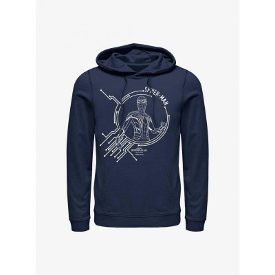Marvel's No Way Home Blue Tech Hoodie for Men