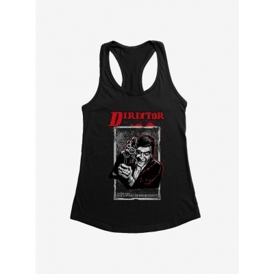 Halloween Night Director Girls Black Tank Top