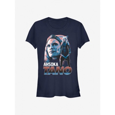 Ahsoka Tano Jedi Girls T-Shirt from Star Wars The Mandalorian - Blue