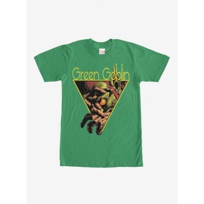 Marvel Green Goblin Triangle T-Shirt - Unisex Grey
