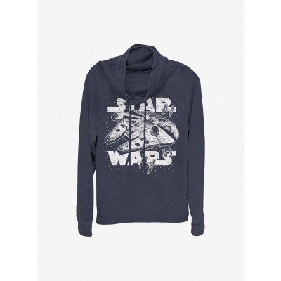Star Wars Hyperdrive Adventure Long-Sleeve Top for Girls - Blue