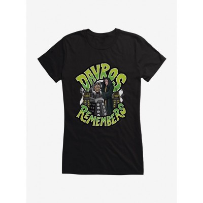Doctor Who Davros Remembrance Junior Girls T-Shirt