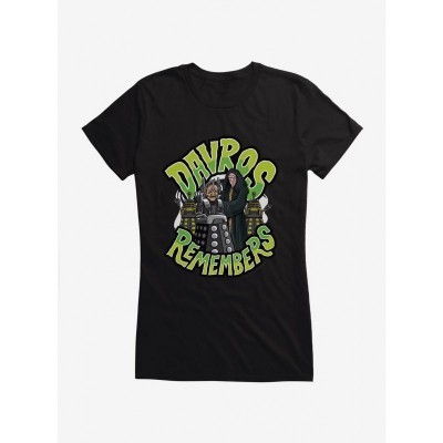Doctor Who Davros Remembrance Junior Girls T-Shirt