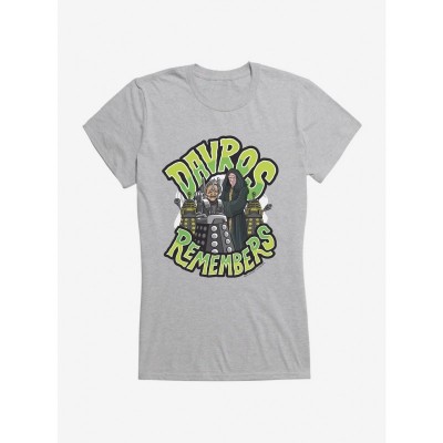 Doctor Who Davros Remembrance Junior Girls T-Shirt