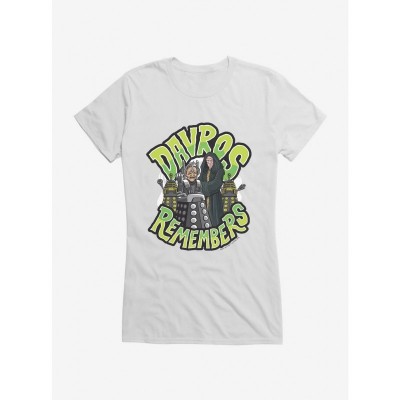 Doctor Who Davros Remembrance Junior Girls T-Shirt