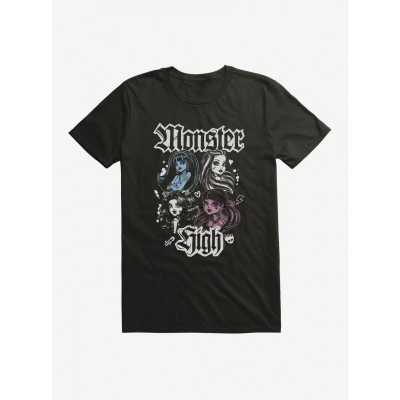 Monster High Unisex Team T-Shirt in Black