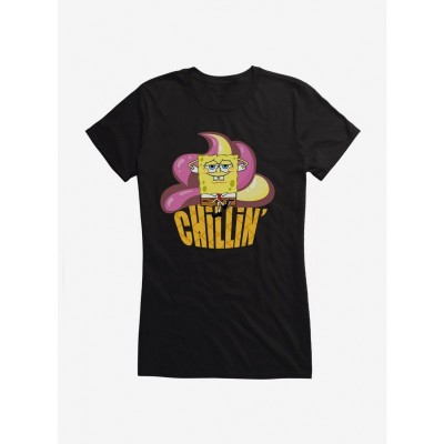 SpongeBob SquarePants Chillin' Lightweight Cotton Girls Tee