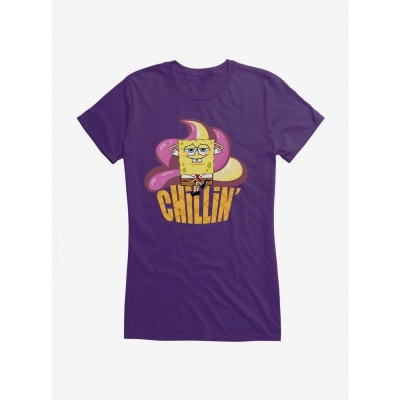 SpongeBob SquarePants Chillin' Lightweight Cotton Girls Tee