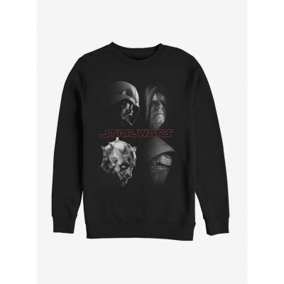 Star Wars Dark Side Crewneck Sweatshirt - Black Men's