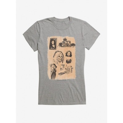 Chilling Sabrina Horror Art Tee for Girls