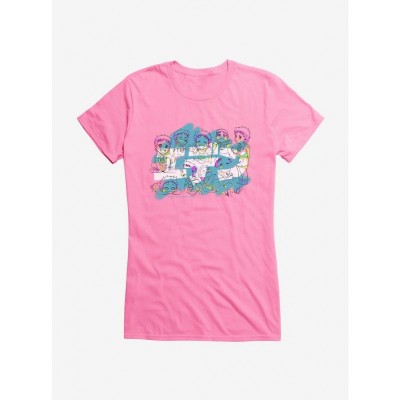 Eden Lightweight Girls Japanese Text T-Shirt