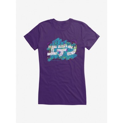 Eden Lightweight Girls Japanese Text T-Shirt