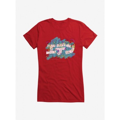 Eden Lightweight Girls Japanese Text T-Shirt