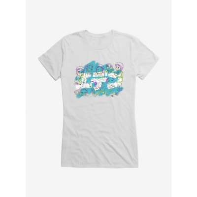 Eden Lightweight Girls Japanese Text T-Shirt