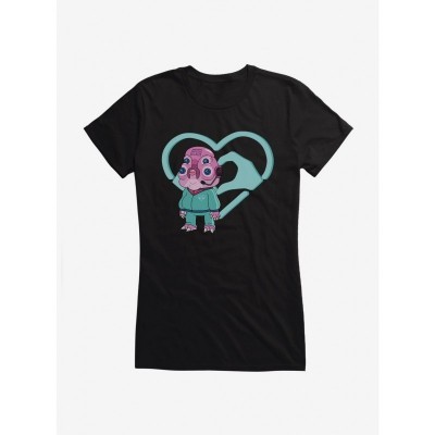 Rick And Morty Gloopie Lovefinderrz Junior Girls T-Shirt