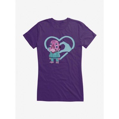 Rick And Morty Gloopie Lovefinderrz Junior Girls T-Shirt