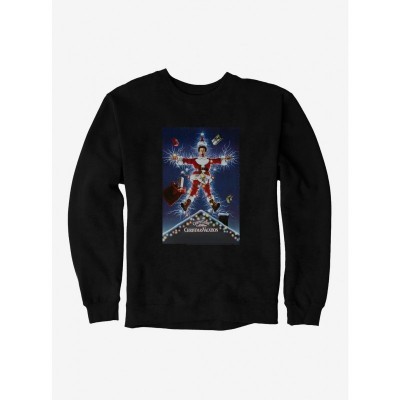 Christmas Vacation Movie Poster Men's Heavyweight Fleece Sweatshirt