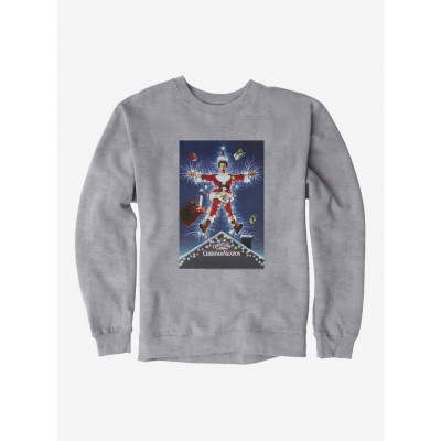 Christmas Vacation Movie Poster Men's Heavyweight Fleece Sweatshirt