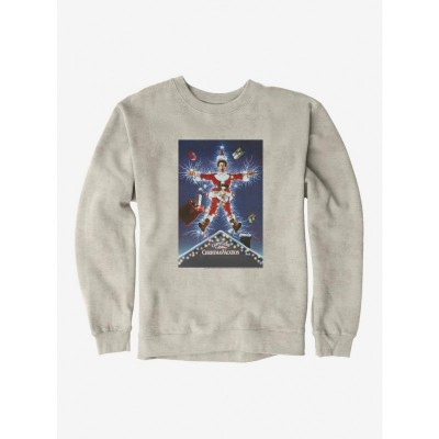 Christmas Vacation Movie Poster Men's Heavyweight Fleece Sweatshirt