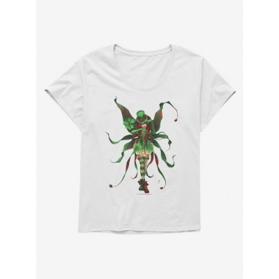 Trick Clover Plus Size Fairy Girls T-Shirt - Lightweight Cotton Tee