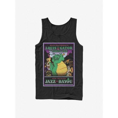 Disney Rockadile Tank Top for Men - The Princess and The Frog Black