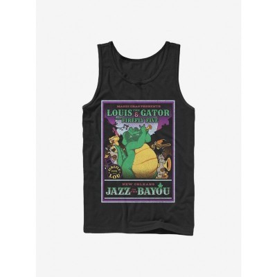 Disney Rockadile Tank Top for Men - The Princess and The Frog Black
