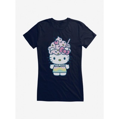 Hello Kitty Vacation-Themed Milkshake Outfit Girls T-Shirt