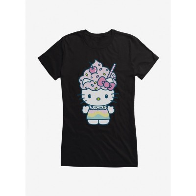 Hello Kitty Vacation-Themed Milkshake Outfit Girls T-Shirt