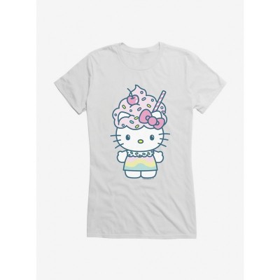Hello Kitty Vacation-Themed Milkshake Outfit Girls T-Shirt