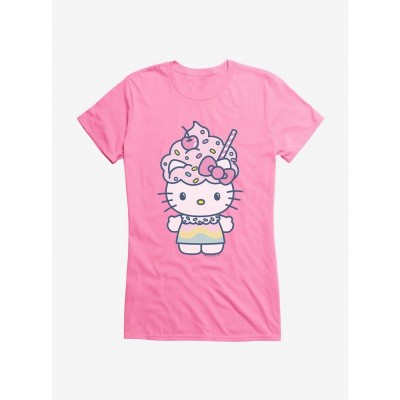 Hello Kitty Vacation-Themed Milkshake Outfit Girls T-Shirt