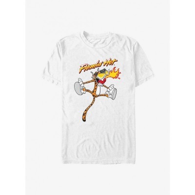 Cheetos Flamin' Hot White T-Shirt for Men