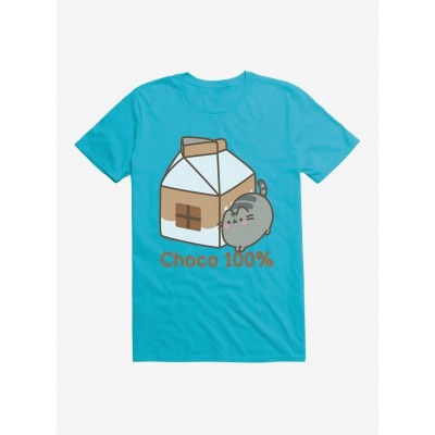 Pusheen Choco Sips Unisex Cotton T-Shirt