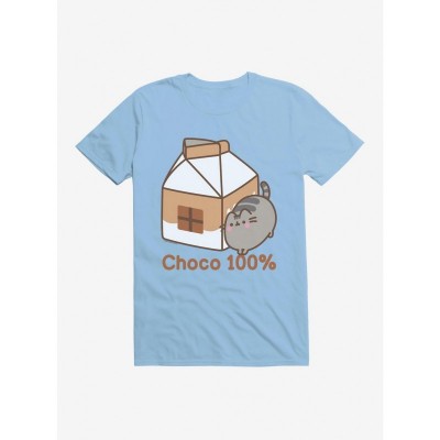Pusheen Choco Sips Unisex Cotton T-Shirt