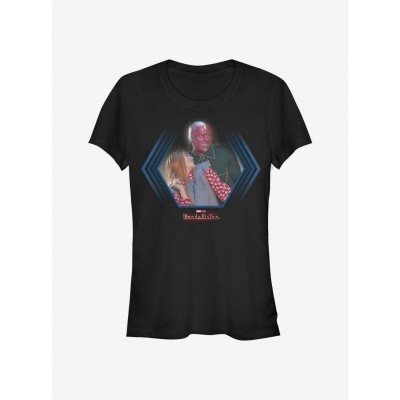 Marvel Girls Westview WandaVision T-Shirt - Black