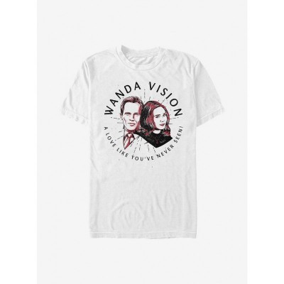 Marvel WandaVision T-Shirt - Unseen Love Men's White