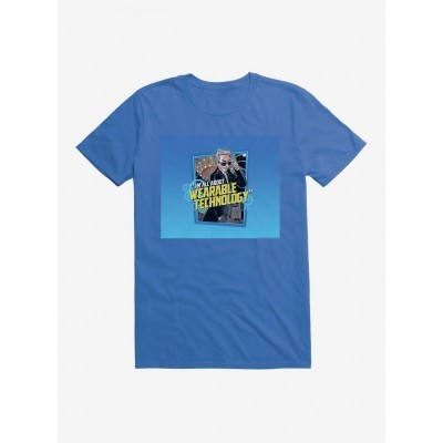 Doctor Who 12th Doctor Sci-Fi Cotton T-Shirt - Blue Men's