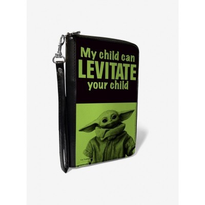 Star Wars Mandalorian Child Levitation Zip Wallet