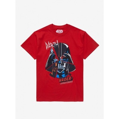 Star Wars Unisex Darth Vader Helmet Shattered T-Shirt