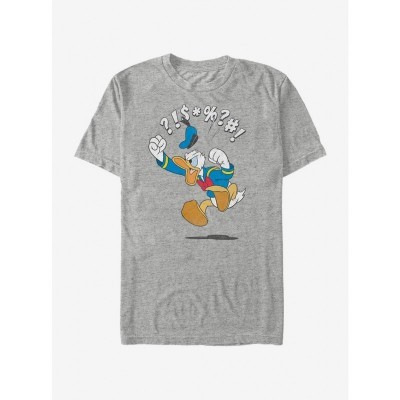 Disney Donald Duck Jump Graphic T-Shirt - Men's Grey