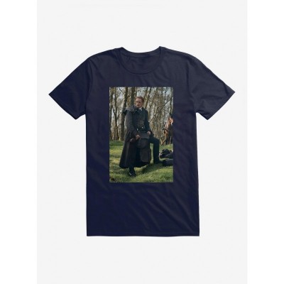 Outlander Pose Men's Lightweight Cotton T-shirt