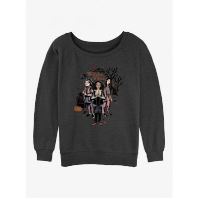 Disney Hocus Pocus Inspired Girls Grey Sweatshirt