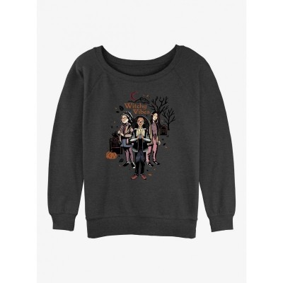 Disney Hocus Pocus Inspired Girls Grey Sweatshirt
