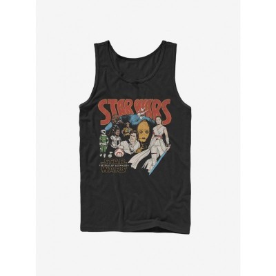 Star Wars The Rise of Skywalker Retro Buddy Tank Top - Men's Black