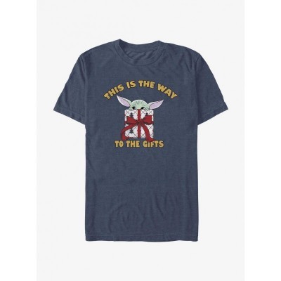 Mandalorian Inspired Gift T-Shirt for Men - The Way - Blue