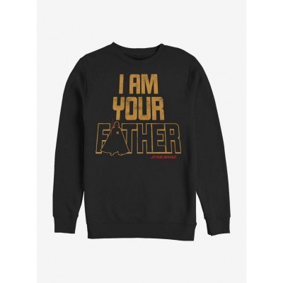 Star Wars Darth Vader Quote Black Sweatshirt for Men