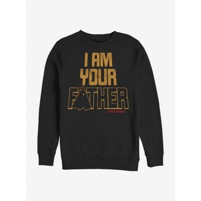 Star Wars Darth Vader Quote Black Sweatshirt for Men