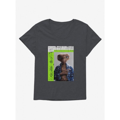 E.T. Goblin Space Man Scoop Neck Tee for Plus Size Girls